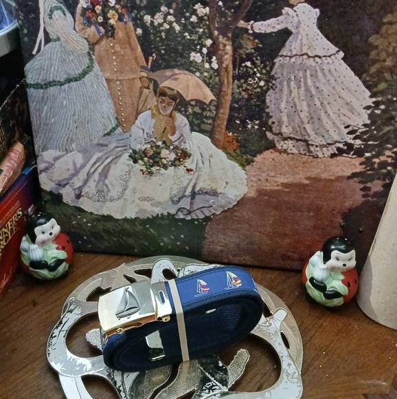 🚢 Skippers Fla,NAUTICAL belt,🏝🏖🏞🎋🎁Never worn.🛥New!BOAT🛶 ⛵️🎁U.S.A. - Picture 16 of 16